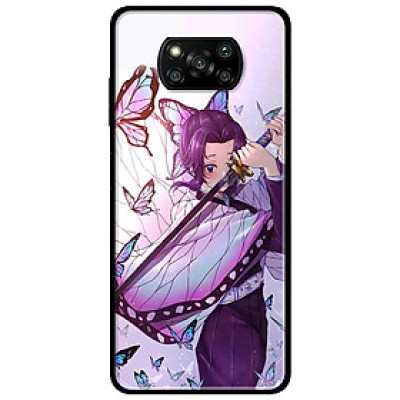 Ốp lưng dành cho Xiaomi Poco X3 mẫu Anime Shinobu Kimetsu