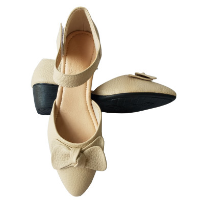 Giày búp bê nữ đế xuồng da bò BIGGBEN BB95