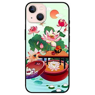 Ốp lưng dành cho Iphone 13 Mini - Iphone 13 - Iphone 13 Pro -  Iphone 13 Pro Max - Bàn Sen