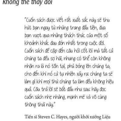 Chấp Nhận Những Điều Không Thể Thay Đổi _ML