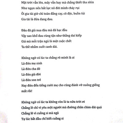 Mang San Hà Đổi Lấy Duy Nhất Một Người Thương