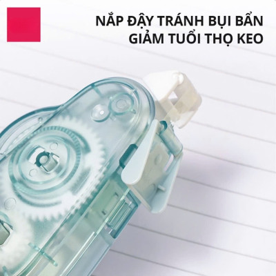 Keo Dán 2 Mặt Băng Dán Băng Keo Hai Mặt - Giao Màu Ngẫu Nhiên