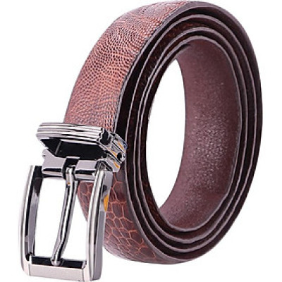 Thắt Lưng Nữ Da Đà Điểu Trơn Huy Hoàng HT5415 - Nâu Đỏ