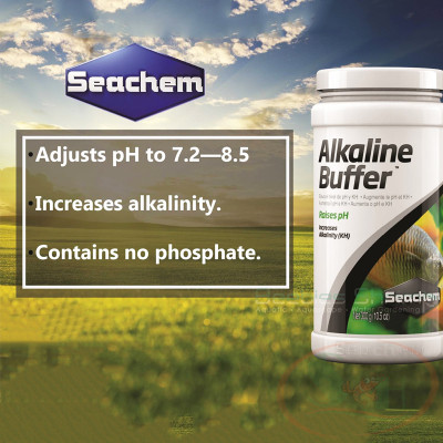 Tăng pH Seachem Alkaline Buffer đệm nâng kH nước bể cá tép thủy sinh