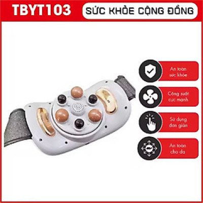 Máy massage bụng đa năng BM-B46 [BẢO HÀNH 12THÁNG] Tích hợp đá nóng HIMALAYA giúp tan mỡ bụng, chân, đùi