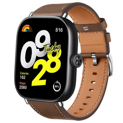 Dây đeo dành Cho đồng hồ thông minh Xiaomi Redmi Watch 4 / Mi band 8 Pro - Dây da đeo 22mm cho smartwatch Redmi Watch 4 / Mi band 8 Pro- Hàng chính hãng