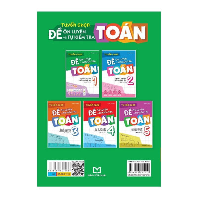 Sách: Combo Tuyển Chọn Đề Ôn Luyện Và Tự Kiểm Tra Toán Lớp 1  + 2 Cuốn Toán Nâng Cao Lớp 1