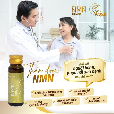 Combo 3 SET Nước Uống NMN Thingo + Tặng Cốc NMN hoặc Túi NMN cao cấp chính hãng
