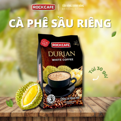 [CB] 2 túi: Cà phê Dừa + Cà phê Sầu Riêng (Túi 30 gói x 20 gr)