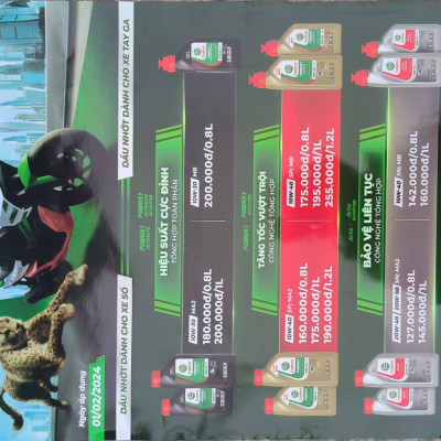 Dầu nhớt xe số Castrol Power 1 4T 10W-40, 800ml