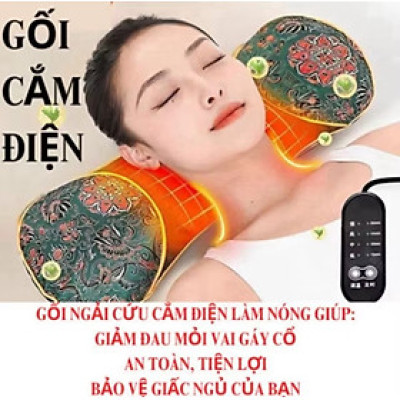 GỐI XÔNG NGÃI CỨU GIÚP NGỦ NGON CẢI THIỆN SỨC KHỎE HÀNG CHUẨN 