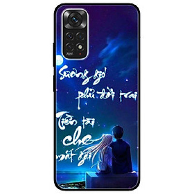 Ốp lưng dành cho Xiaomi Redmi Note 11 4G - Thư Pháp Sương Gió