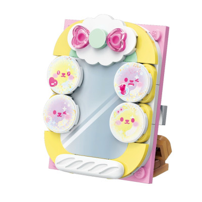 Bộ xếp hình trang điểm, Đồ chơi lắp ráp trang điểm 35020 (lẻ ngẫu nhiên mẫu) - KEEPLAY