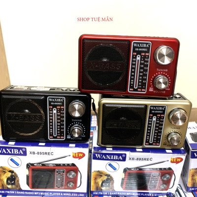 Đài Radio Waxiba XB-895 REC Hàng Chính Hãng MẪU MỚI 2022 GIÀNH CHO NGƯỜI GIÀ