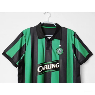 Áo Bóng Đá Retro Celtic 2006 - Sân Khách bản cao cấp vải Cotton Polyester