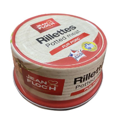 Pate thịt sợi Rilletes Jean Floch 125g - Pháp