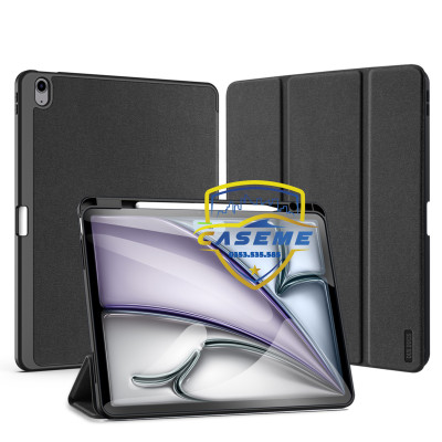 [iPad Air 6 M2] Bao Da Dành Cho iPad Air 6 11 inch M2 2024, iPad Air 6 13 inch M2 2024 Dux Ducis Domo Series Có Khe Cắm Bút - Hàng Chính Hãng