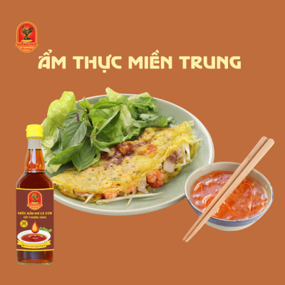 Nước mắm nhỉ cá cơm Hương Phú 30 độ đạm 510ML - Cốt Thượng Hạng - Hàng chính hãng