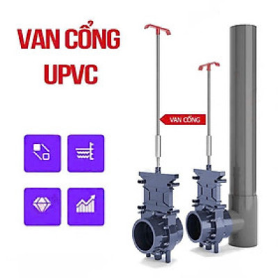 Van Cổng Hồ Koi Cao Cấp: Phi 75, 90, 110mm - Kiểm Soát Dòng Chảy Hoàn Hảo!