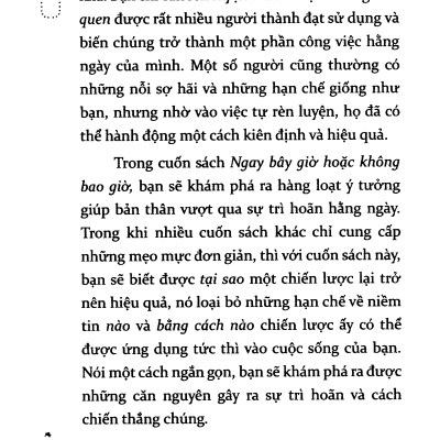 Ngay Bây Giờ Hoặc Không Bao Giờ (Quà Tặng Card Đánh Dấu Sách Đặc Biệt)