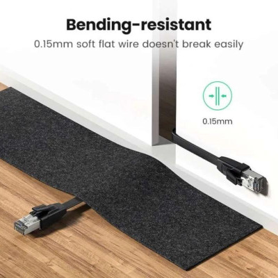 Ugreen UG10983NW134TK 5M CAT8 U-FTP 2000Mhz 30AWG cáp mạng màu đen - HÀNG CHÍNH HÃNG