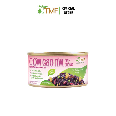 Combo 2 lon cơm gạo tím và cơm gạo lứt dinh dưỡng ăn liền TÂM MINH FOODS