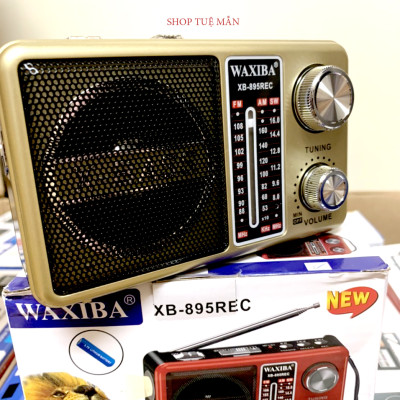 Đài Radio Waxiba XB-895 REC Hàng Chính Hãng MẪU MỚI 2022 GIÀNH CHO NGƯỜI GIÀ