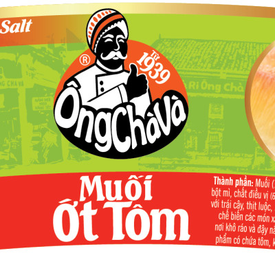 Muối Ớt Tôm Ông Chà Và 110g