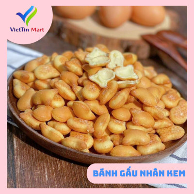 Bánh Gấu Nhân Kem VIETTIN MART 250g