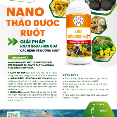 Combo Phòng Ngừa Bệnh Phân Trắng Nano Viẹtnam Tech Tăng Sức Đề Kháng, Gan Khỏe, Ruột Tốt