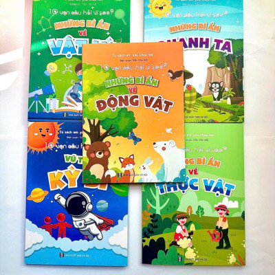 Sách- Những bí ẩn về Động Vật trong bộ Sách 10 Vạn Câu Hỏi Vì Sao - Tủ sách Em yêu Khoa học (Phiên bản mới nhất)