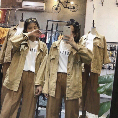 ÁO KHOÁC JEAN KAKI UNISEX CAO CẤP - NHIỀU MÀU