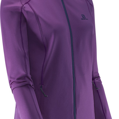 ÁO GIỮ ẤM NỮ DISCOVERY FZ W COSMIC PUR - L37391600