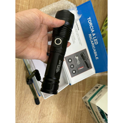 Đèn Pin P50 3200Lm Nhật Bản Siêu Sáng Dung Lượng Pin Cao