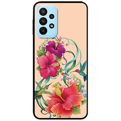 Ốp lưng dành cho Samsung A13 5G - Samsung A33 5G - Hoa Bụt Nền Da