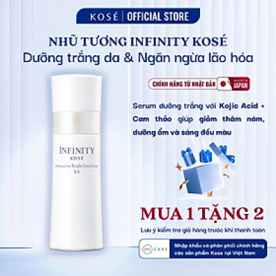 Nhũ Tương Dưỡng Trắng Da & Ngăn Ngừa Lão Hóa Infinity Kosé Innovative Bright XX 120ml