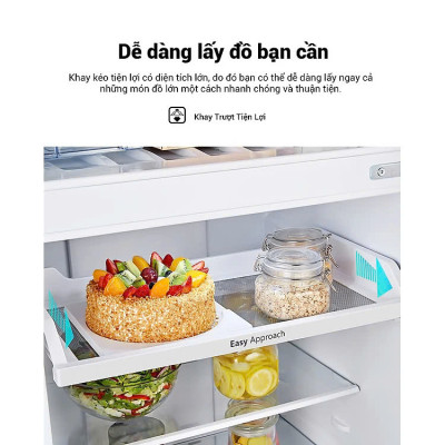 Tủ Lạnh Hisense Inverter Pro 424L RT549N4EW-MBU Tiết Kiệm Điện Năng, Diệt Khuẩn Khử Mùi, Bảo Hành 3 Năm - Hàng Chính Hãng