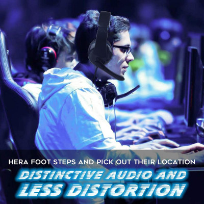 Tai nghe chơi game LETTON L5 3,5mm  âm thanh nổi với micrô có thể điều chỉnh cho máy tính xách tay thông minh