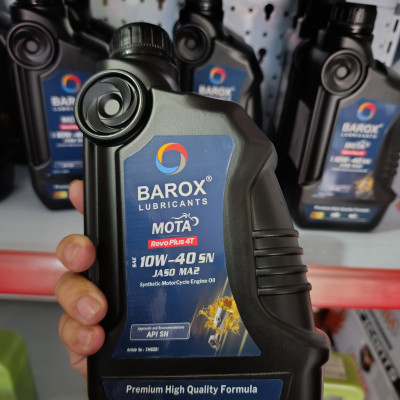 Nhớt Barox Mota 10W40 Full Tổng Hợp 1 lít
