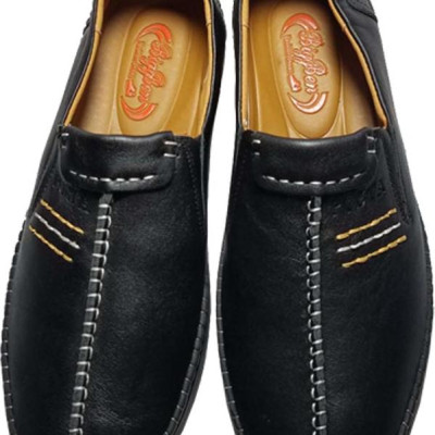 Giày Mọi Nam BIGGBEN Da Bò Thật GM145