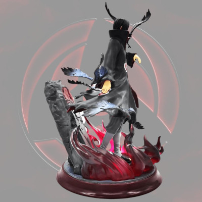Mô Hình Itachi Hắc Hóa 29Cm Mô Hình Naruto Cao Cấp, Figure Mô Hình Anmie Naruto Đồ Chơi
