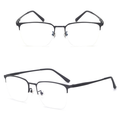 KAVI A18 – Kính nửa viền gọng Titanium nguyên chất, đổi màu nhanh khi ra nắng và chống ánh sáng xanh