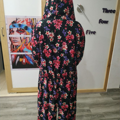 Áo chống nắng toàn thân vải lanh 2 lớp tặng kèm khẩu trang - giao màu ngẫu nhiên