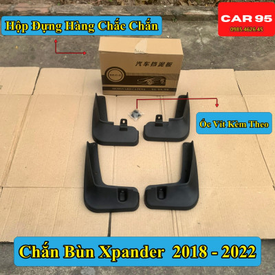 Chắn Bùn Xpander Chất Liệu Nhựa Dẻo Siêu Bền Bộ 4 Chi Tiết Tặng Kèm Ốc Vít