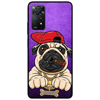 Ốp lưng dành cho Xiaomi Redmi Note 11 Pro 5G - Pulldog Hiphop Nền Tím
