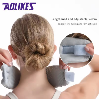 Nẹp Cổ Mềm Cao Cấp AOLIKES A-1081 Giảm Đau Và Hỗ Trợ Sức Khỏe Tối Ưu
