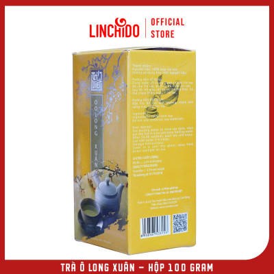 Trà Ô Long Xuân - Hộp 100 Gram