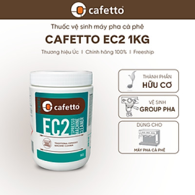 [Hàng chính hãng] Bột vệ sinh máy pha cà phê Cafetto EC2 (1.1kg)