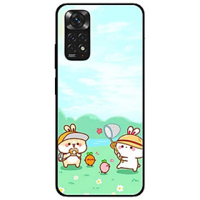 Ốp lưng dành cho Xiaomi Redmi Note 11 4G mẫu Bánh Bao Bắt Bướm