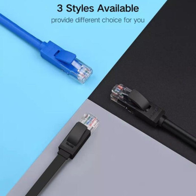 Ugreen UG20163NW102TK 8M màu Đen Cáp mạng LAN CAT6 UTP - HÀNG CHÍNH HÃNG